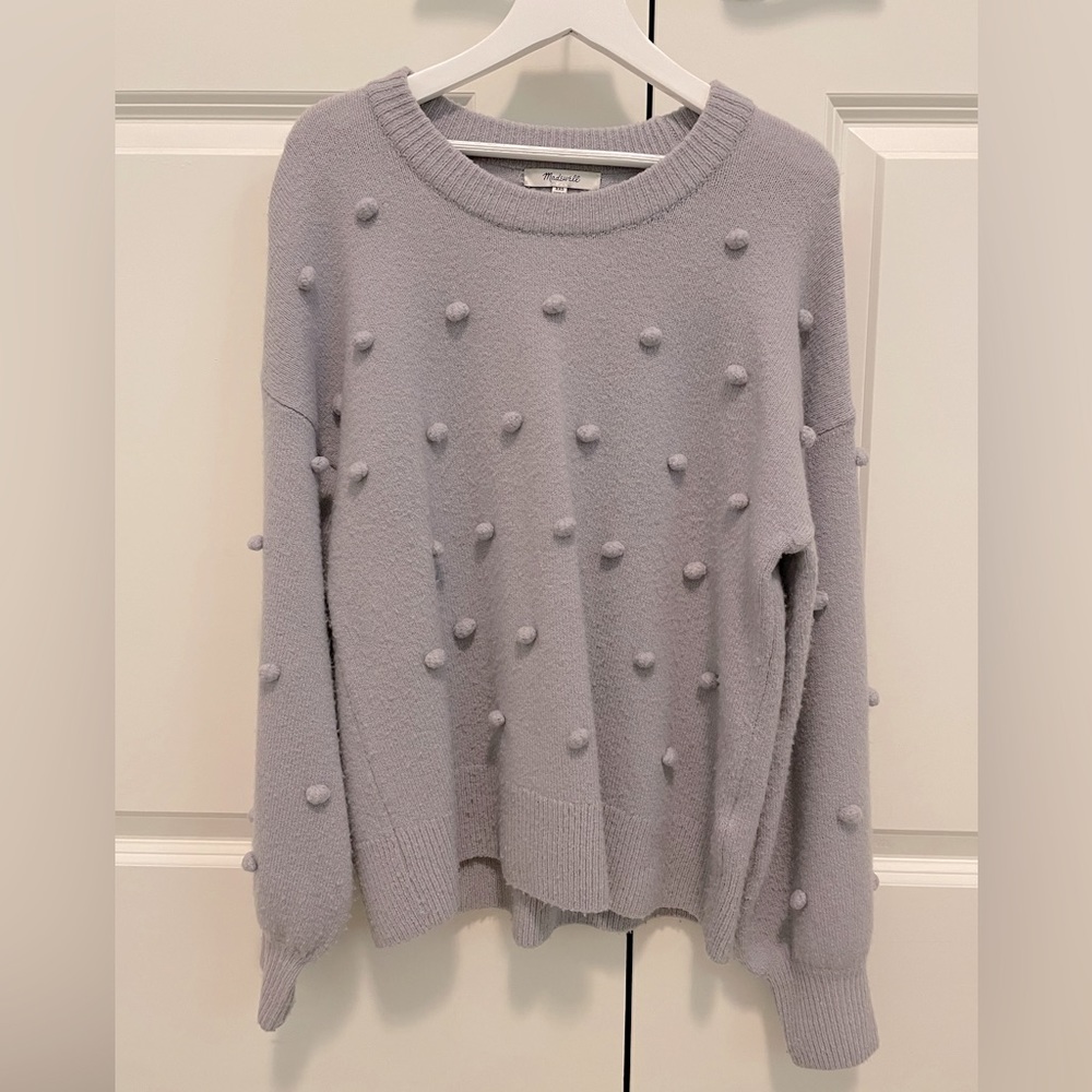 Madewell Purple Bobble Sweater | Size XXS